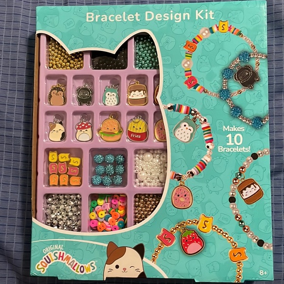 Squishmallows Other - Squishmallows 10 pack bracelet design kit charms and beads
